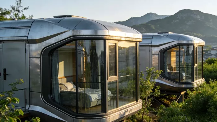 Kungani Ikhaya le-Space Capsule Home Liyi-Prefabricated Space Capsule Ukukhetha Okungcono Kakhulu Kwamakamu Angaphandle?