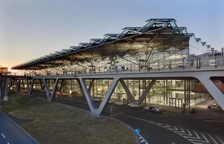 Isikhumulo Sezindiza Esisekela I-EPC Steel Terminal