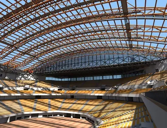 Inkundla enkulu yeSpan Steel Space Frame
