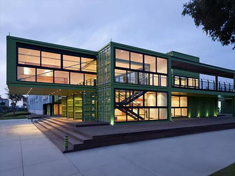 I-prenab light steel modular villa indlu