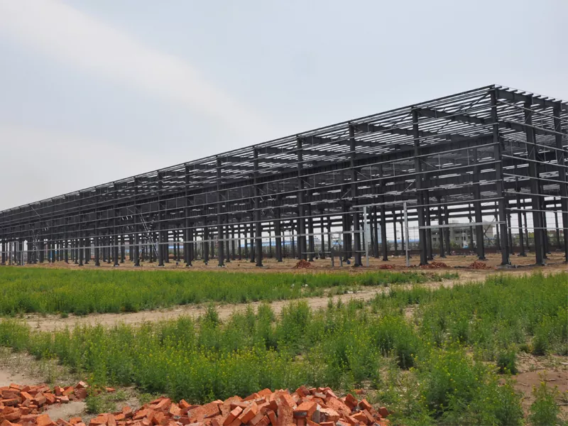 Isakhiwo se-Prefab Steel Metal Warehouse Building