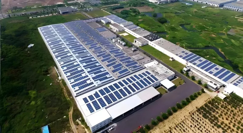 I-PV-Integrated Warehouse Steel Construction