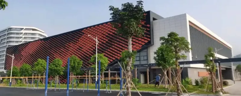 I-Space Truss Structure Gymnasium
