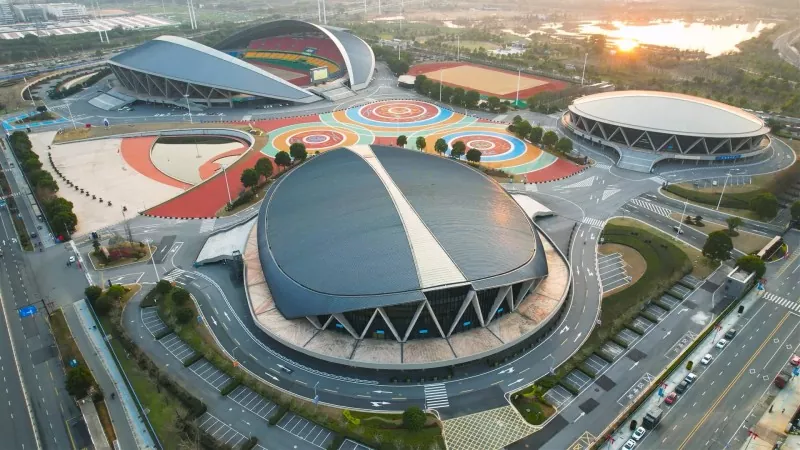 Edumile International Stadium Steel Construction