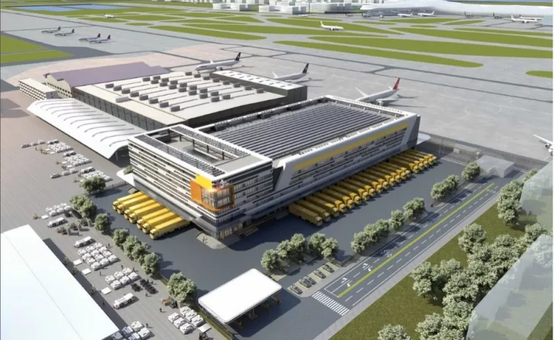 Isakhiwo Sensimbi Isikhumulo Sezindiza I-Cargo Terminal